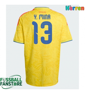 Kolumbien Yerry Mina #13 Replik Heimtrikot WM 2026 Kurzarm